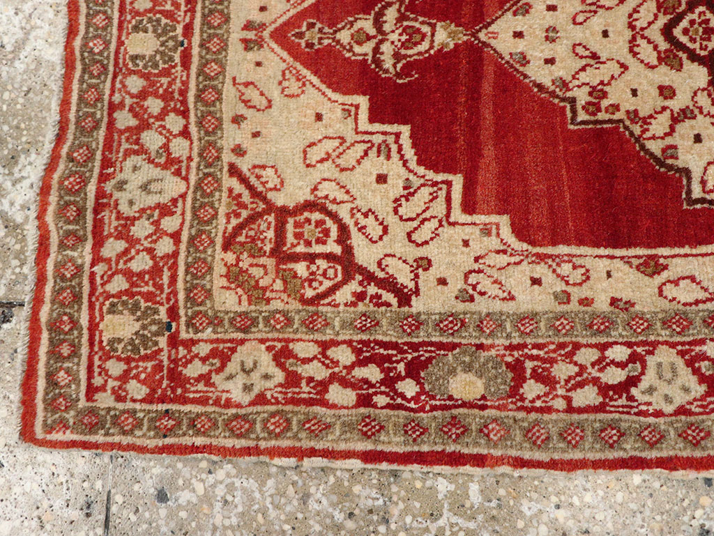 Antique Persian Tabriz Hagi Jalili Rug, No.17248 - Gss