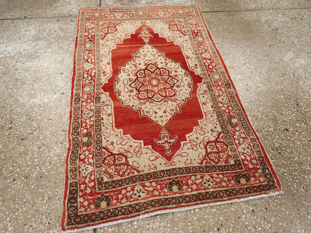 Antique Persian Tabriz Hagi Jalili Rug, No.17248 - Gss
