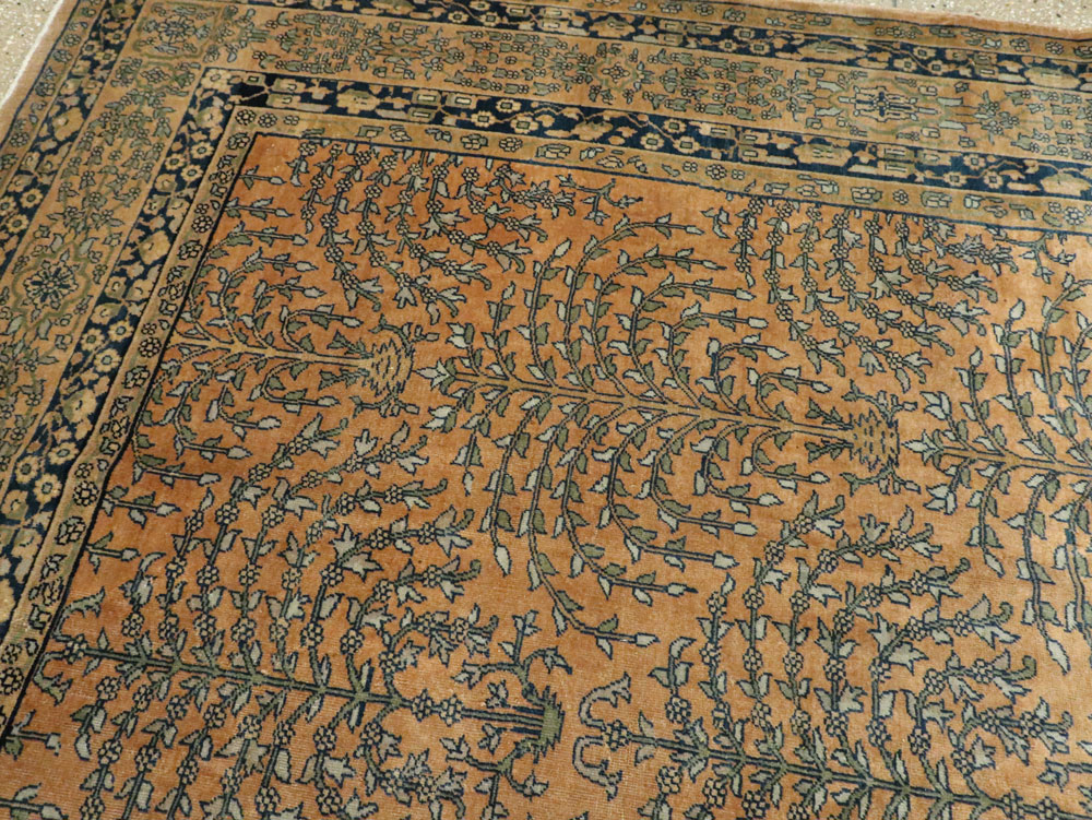 Vintage Indian Lahore Carpet, No.17253 - Gss