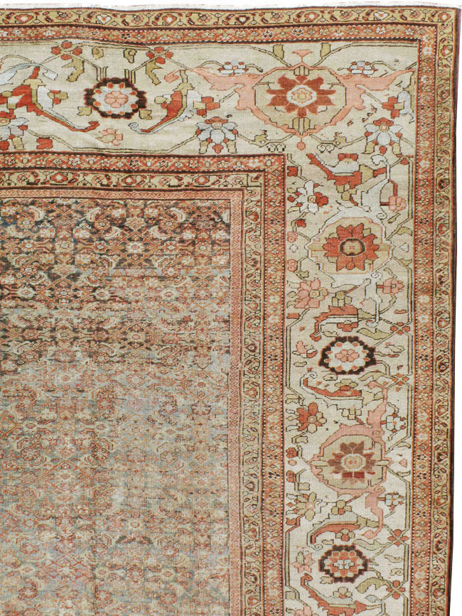 Antique Persian Sultanabad Carpet, No.17262 - Gss