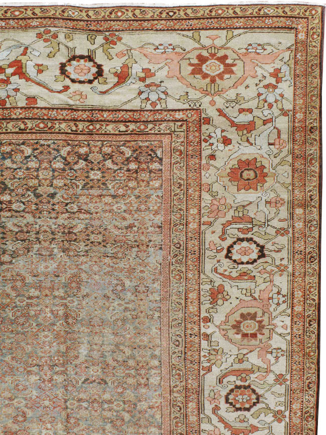 Antique Persian Sultanabad Carpet, No.17262 - Gss