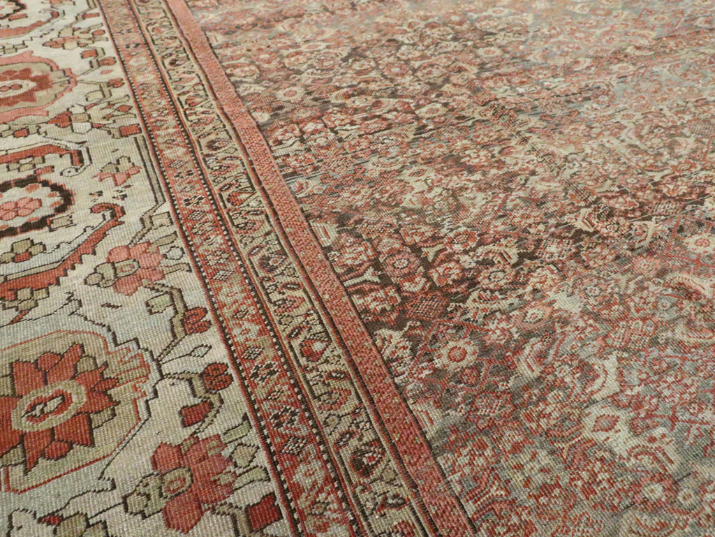 Antique Persian Sultanabad Carpet, No.17262 - Gss