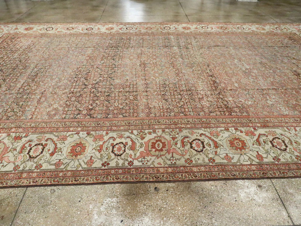 Antique Persian Sultanabad Carpet, No.17262 - Gss