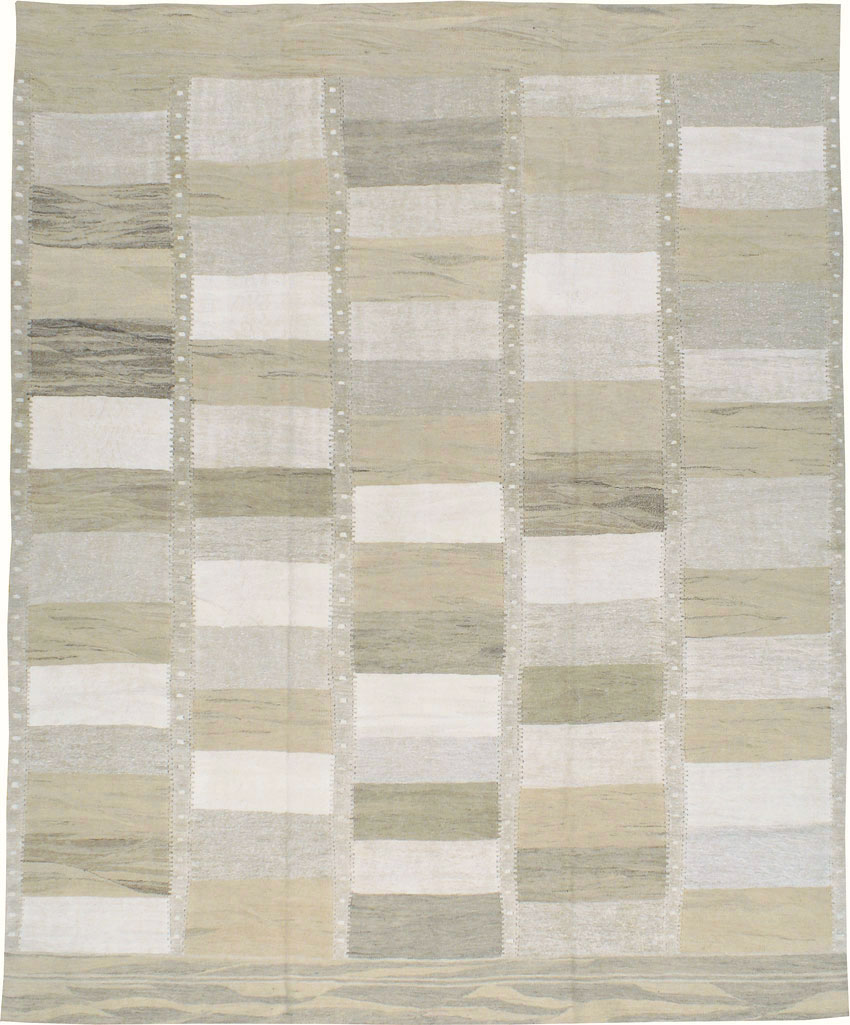 Vintage Turkish Flatweave Kilim, No.17267 - Gss