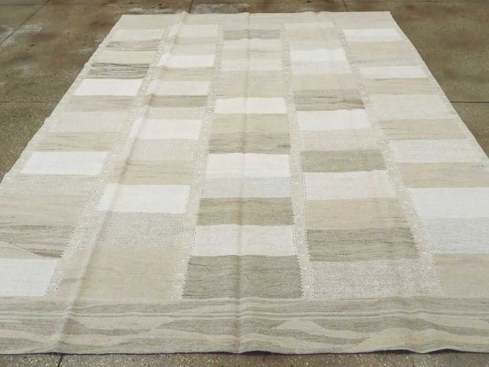 Vintage Turkish Flatweave Kilim, No.17267 - Gss