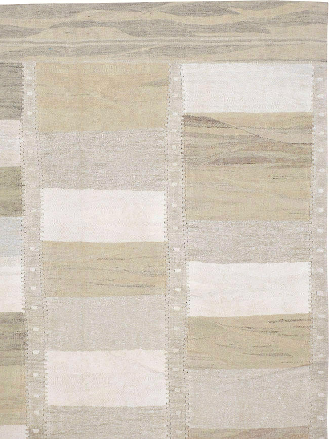 Vintage Turkish Flatweave Kilim, No.17267 - Gss