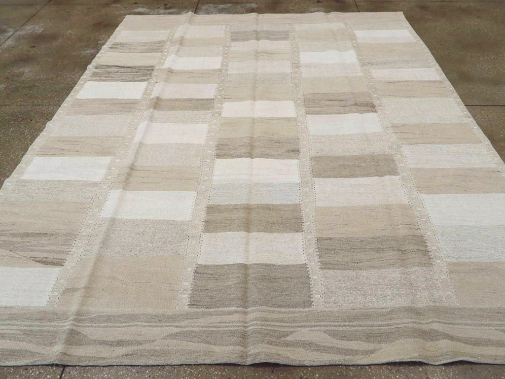 Vintage Turkish Flatweave Kilim, No.17267 - Gss