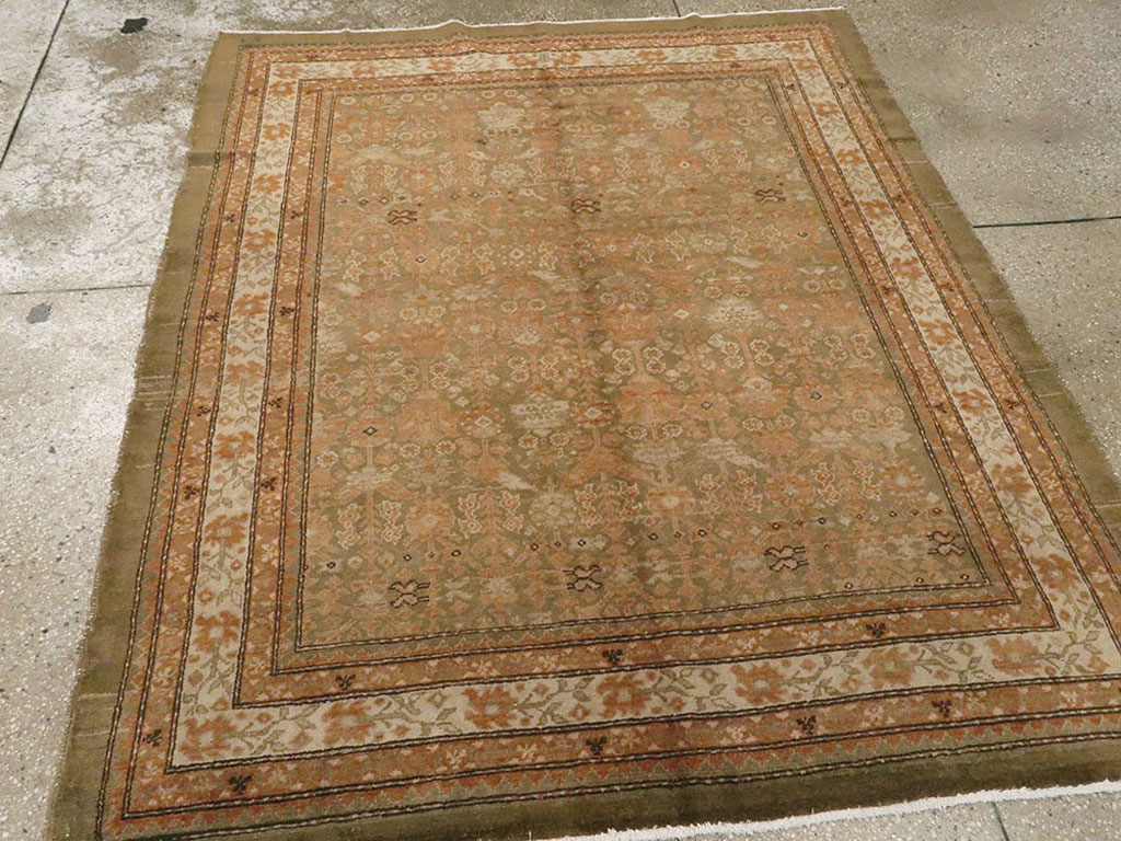 Antique Persian Malayer Rug, No.17278 - Gss