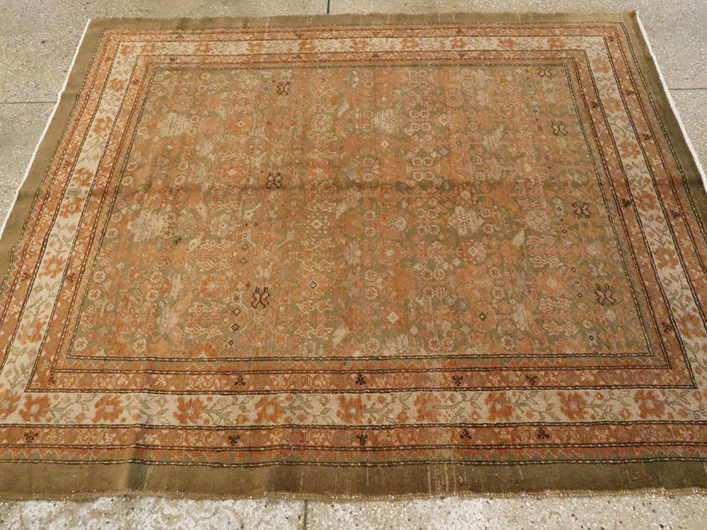 Antique Persian Malayer Rug, No.17278 - Gss