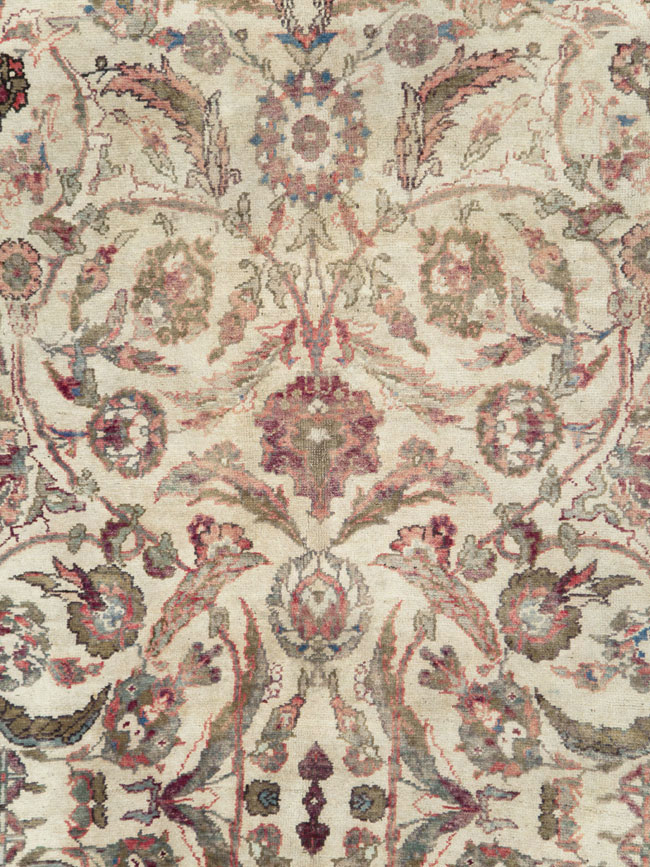 Antique Turkish Oushak Rug, No.17286 - Gss