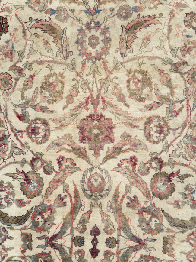 Antique Turkish Oushak Rug, No.17286 - Gss