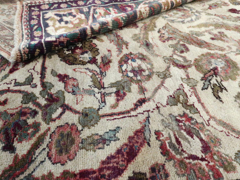 Antique Turkish Oushak Rug, No.17286 - Gss