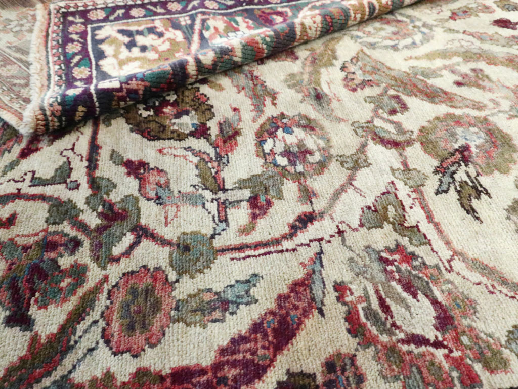 Antique Turkish Oushak Rug, No.17286 - Gss