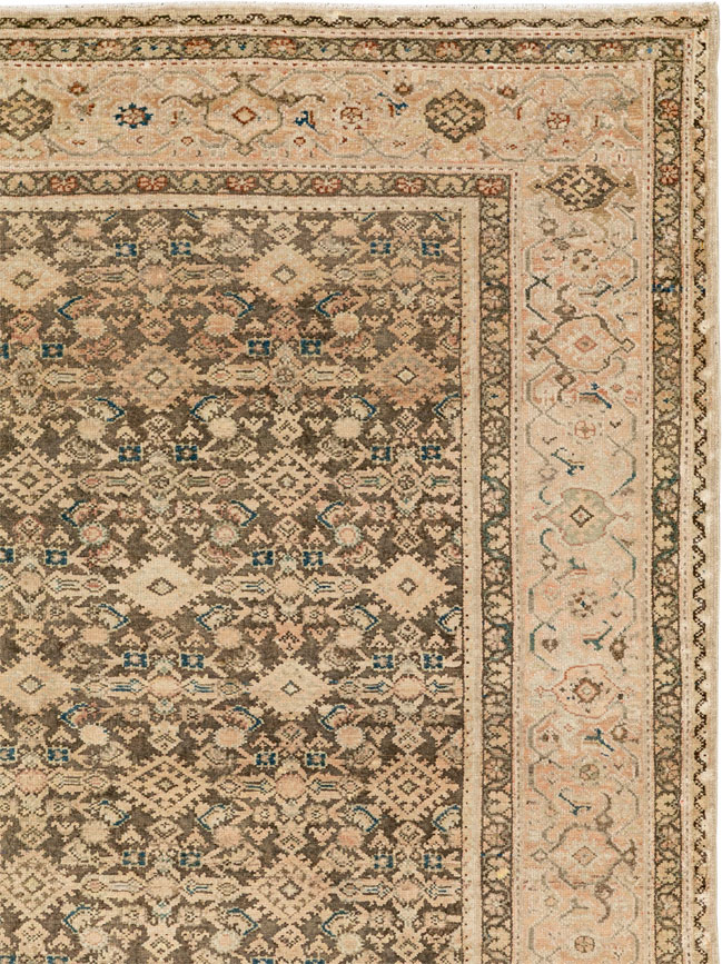 Antique Persian Malayer Gallery Carpet, No.17318 - Gss