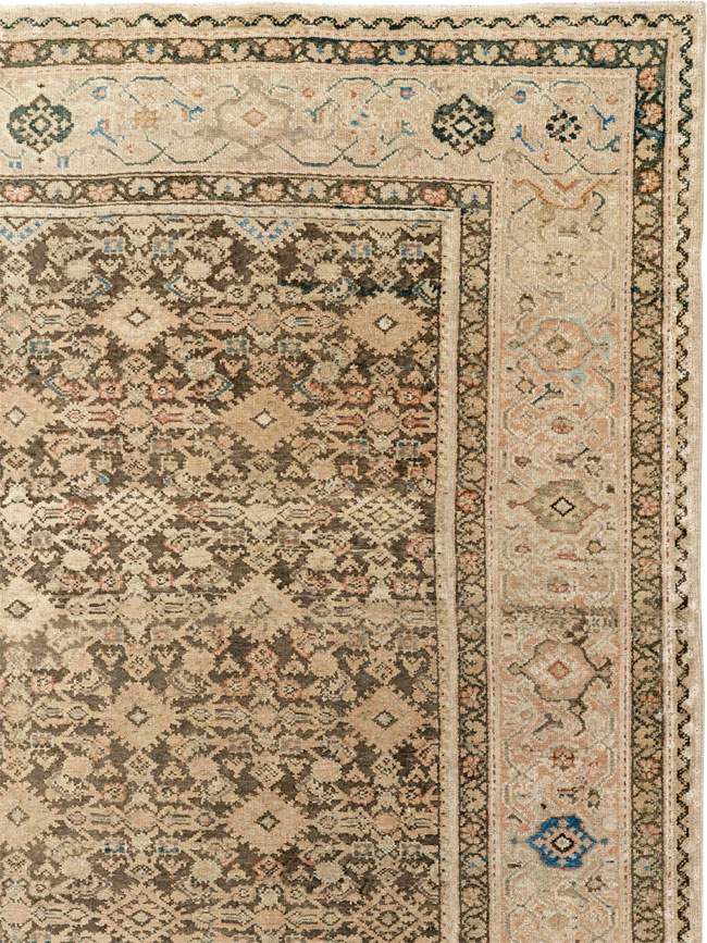 Antique Persian Malayer Gallery Carpet, No.17318 - Gss