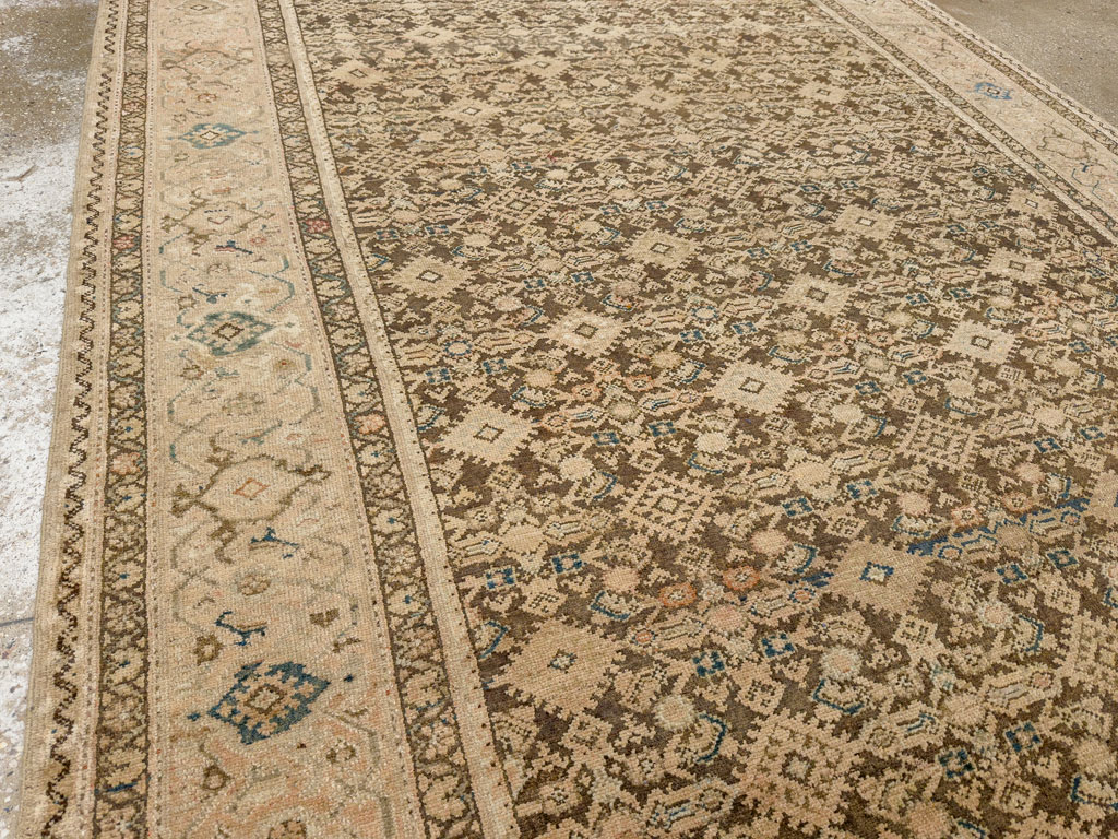 Antique Persian Malayer Gallery Carpet, No.17318 - Gss