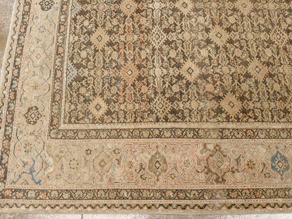 Antique Persian Malayer Gallery Carpet, No.17318 - Gss