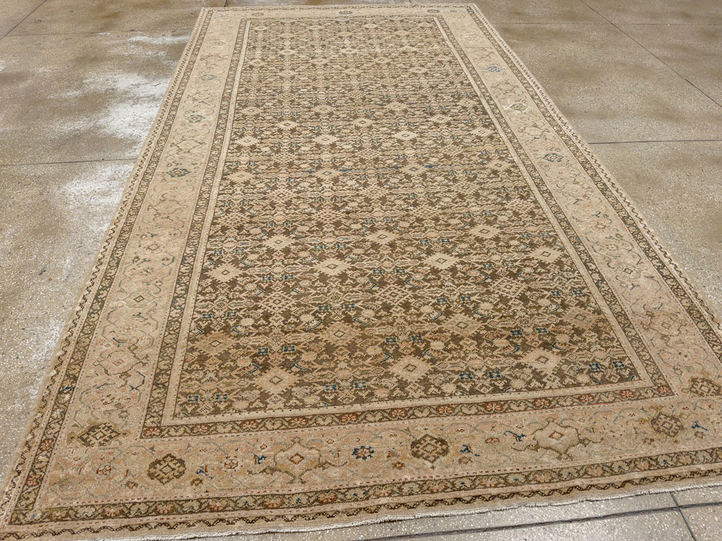 Antique Persian Malayer Gallery Carpet, No.17318 - Gss