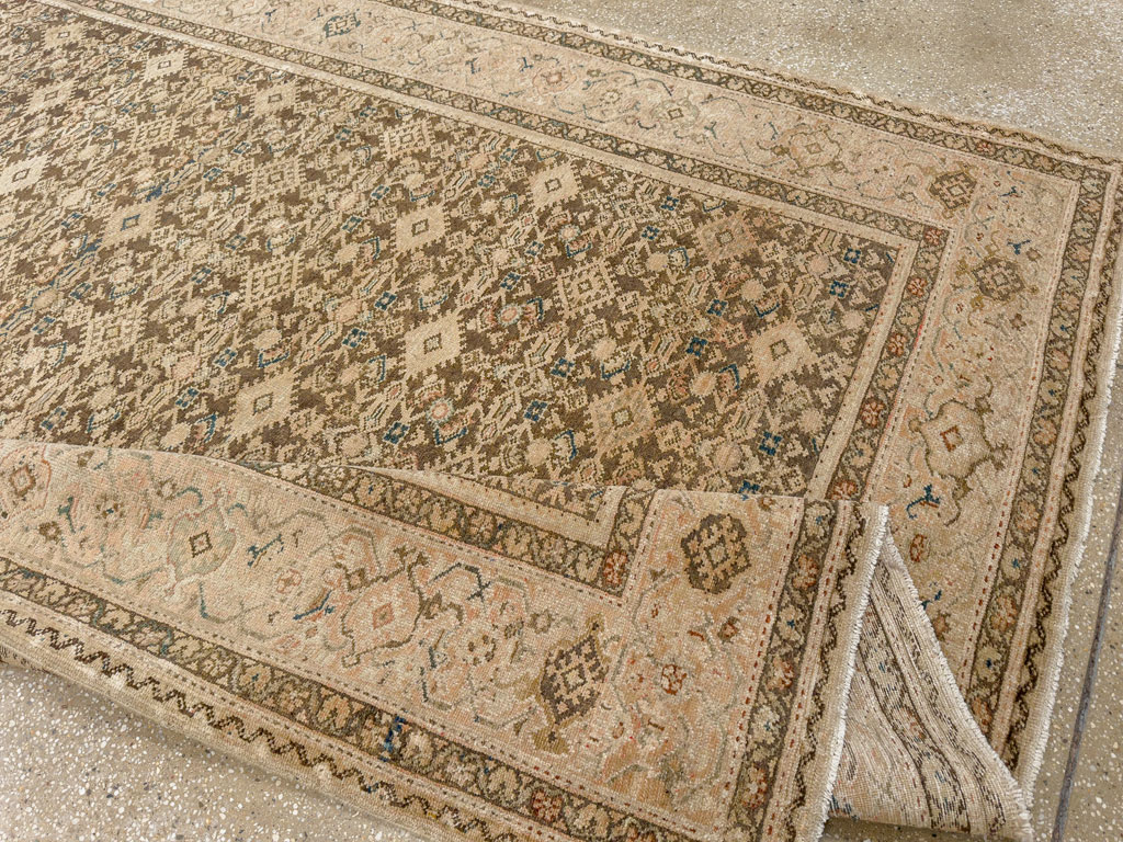 Antique Persian Malayer Gallery Carpet, No.17318 - Gss