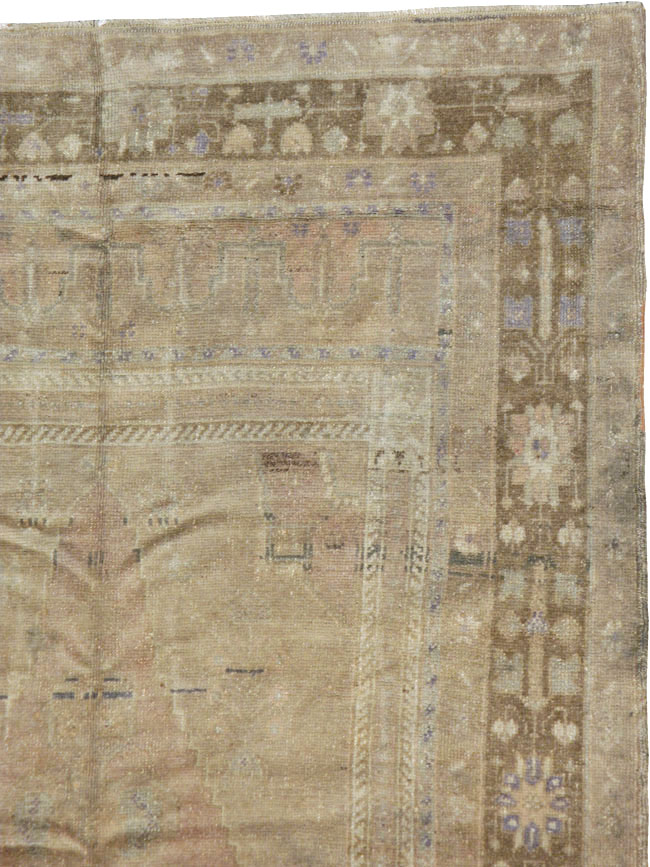 Antique Turkish Oushak Carpet, No.17323 - Gss