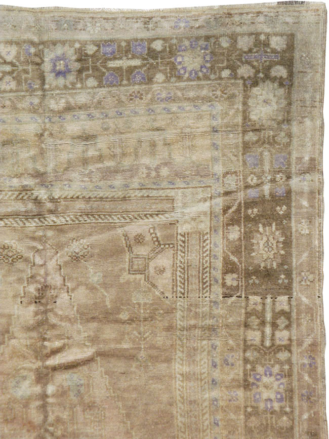 Antique Turkish Oushak Carpet, No.17323 - Gss