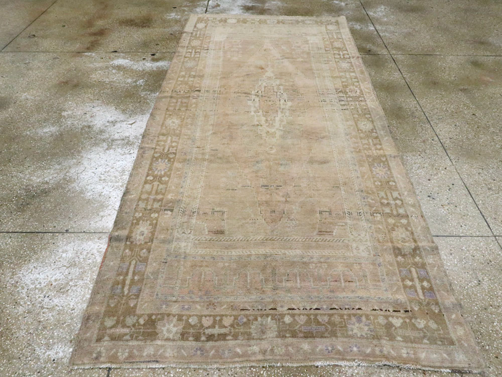 Antique Turkish Oushak Carpet, No.17323 - Gss