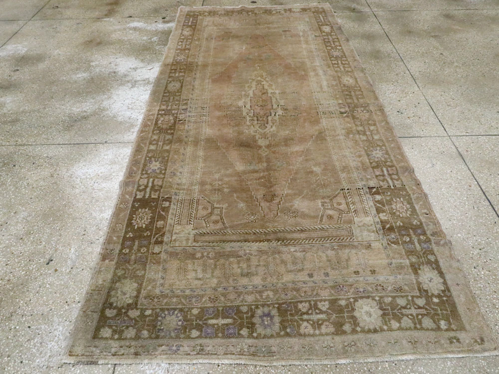 Antique Turkish Oushak Carpet, No.17323 - Gss
