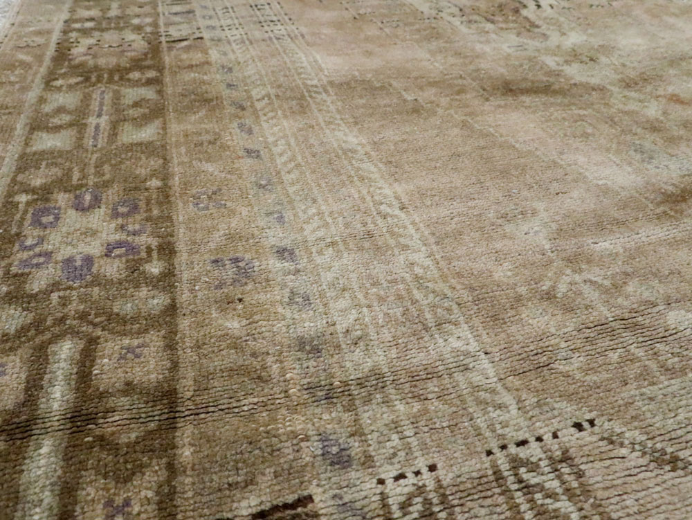 Antique Turkish Oushak Carpet, No.17323 - Gss