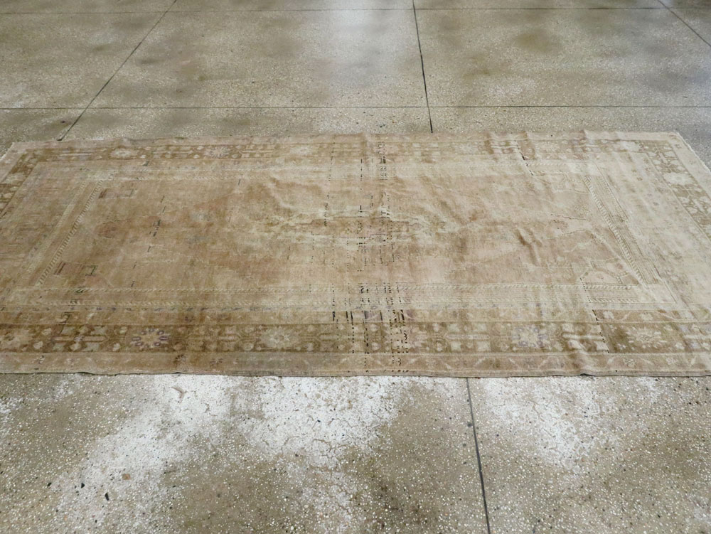 Antique Turkish Oushak Carpet, No.17323 - Gss