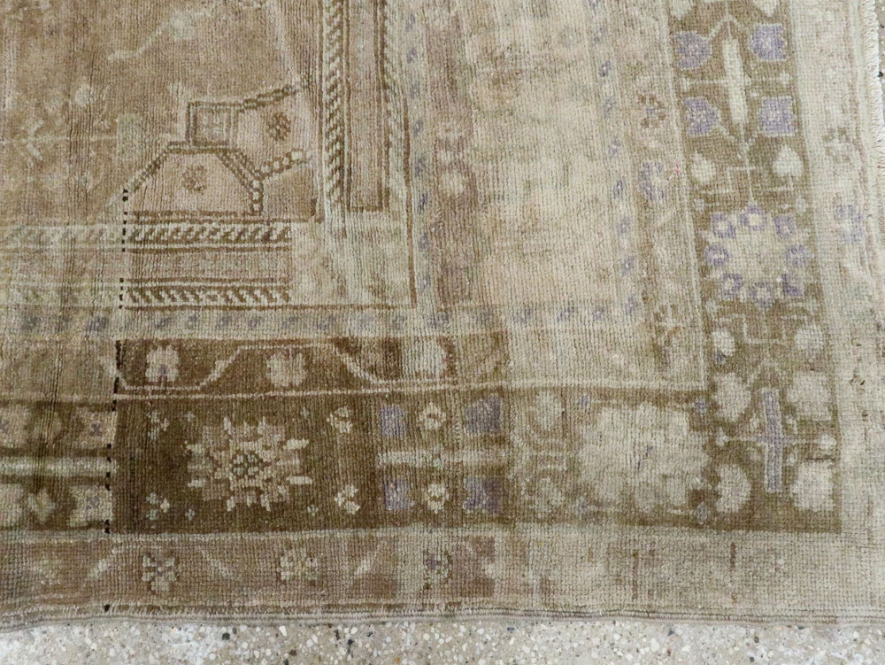 Antique Turkish Oushak Carpet, No.17323 - Gss