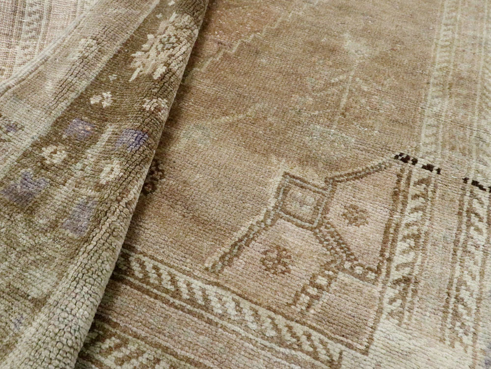 Antique Turkish Oushak Carpet, No.17323 - Gss