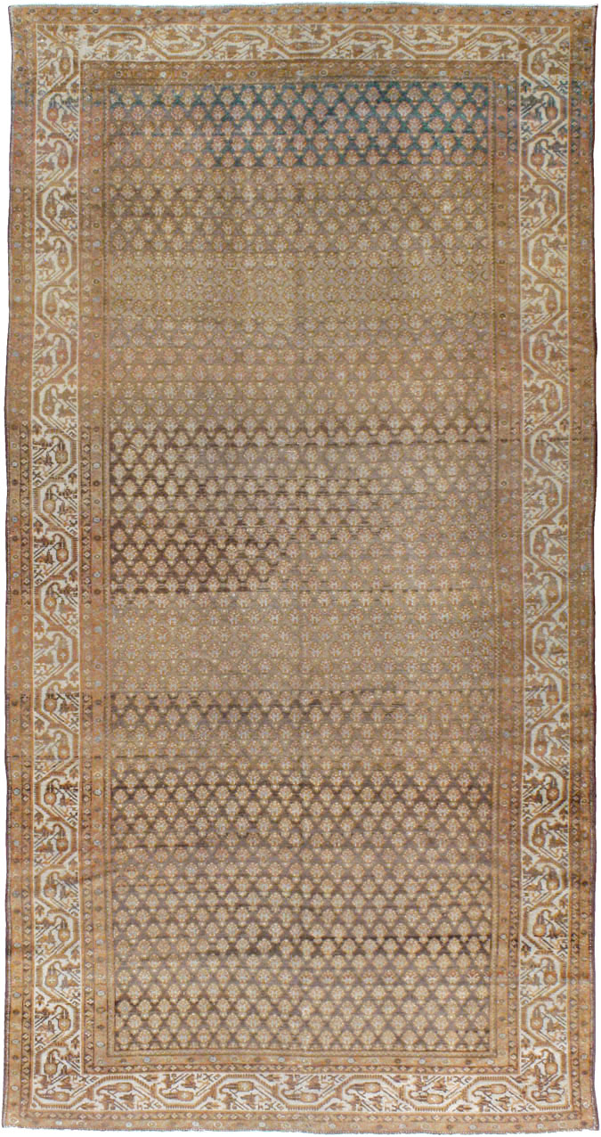 Vintage Persian Malayer Gallery Carpet, No.17326 - Gss