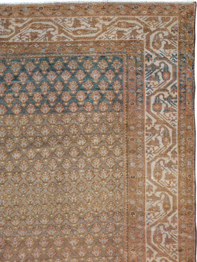 Vintage Persian Malayer Gallery Carpet, No.17326 - Gss