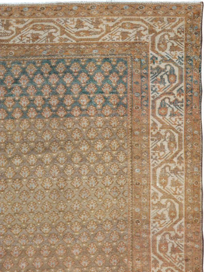Vintage Persian Malayer Gallery Carpet, No.17326 - Gss