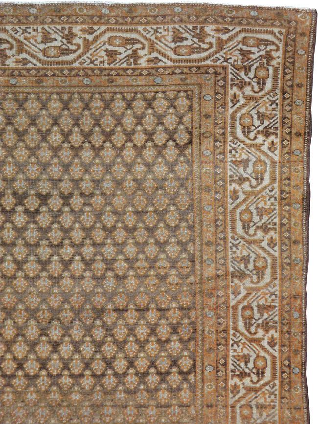Vintage Persian Malayer Gallery Carpet, No.17326 - Gss