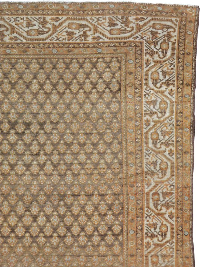 Vintage Persian Malayer Gallery Carpet, No.17326 - Gss