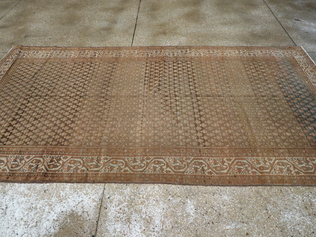 Vintage Persian Malayer Gallery Carpet, No.17326 - Gss