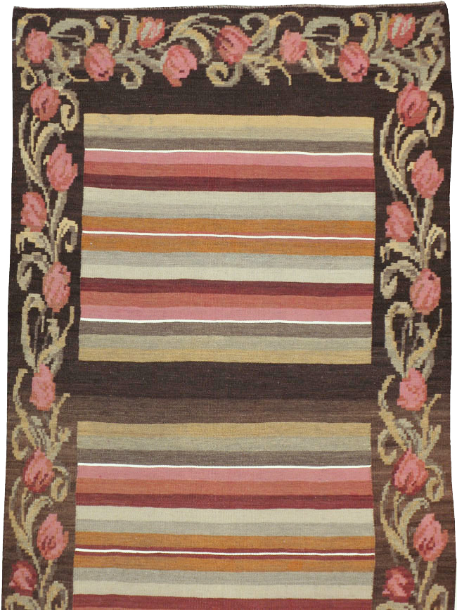 Vintage Russian Bessarabian Rug, No.17334 - Gss