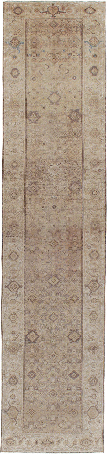 Vintage Persian Malayer Runner, No.17335 - Gss