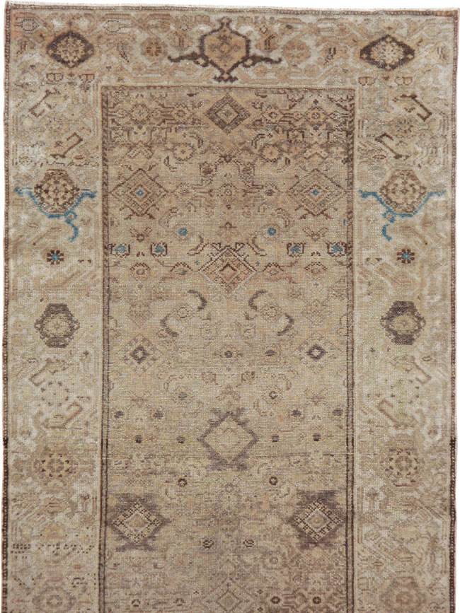 Vintage Persian Malayer Runner, No.17335 - Gss
