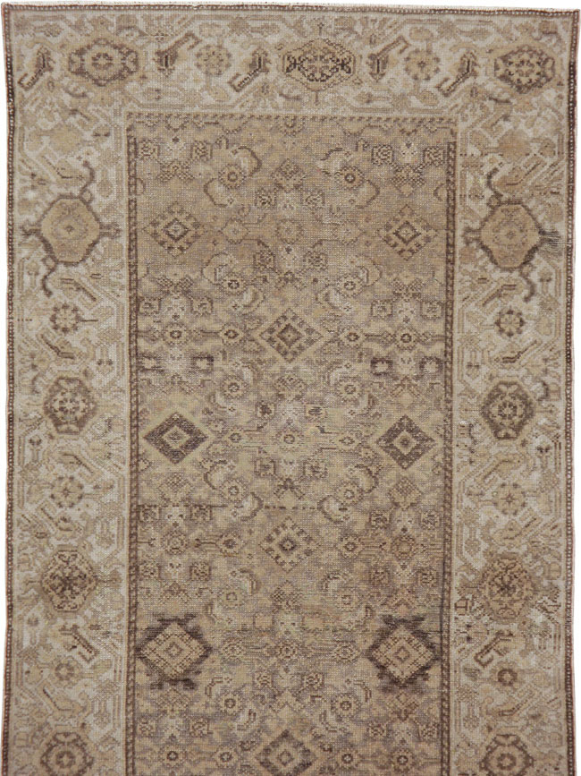 Vintage Persian Malayer Runner, No.17335 - Gss