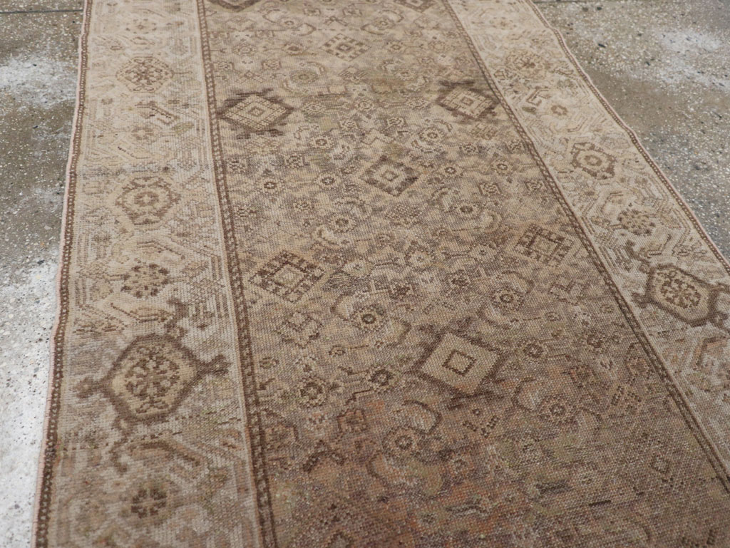 Vintage Persian Malayer Runner, No.17335 - Gss