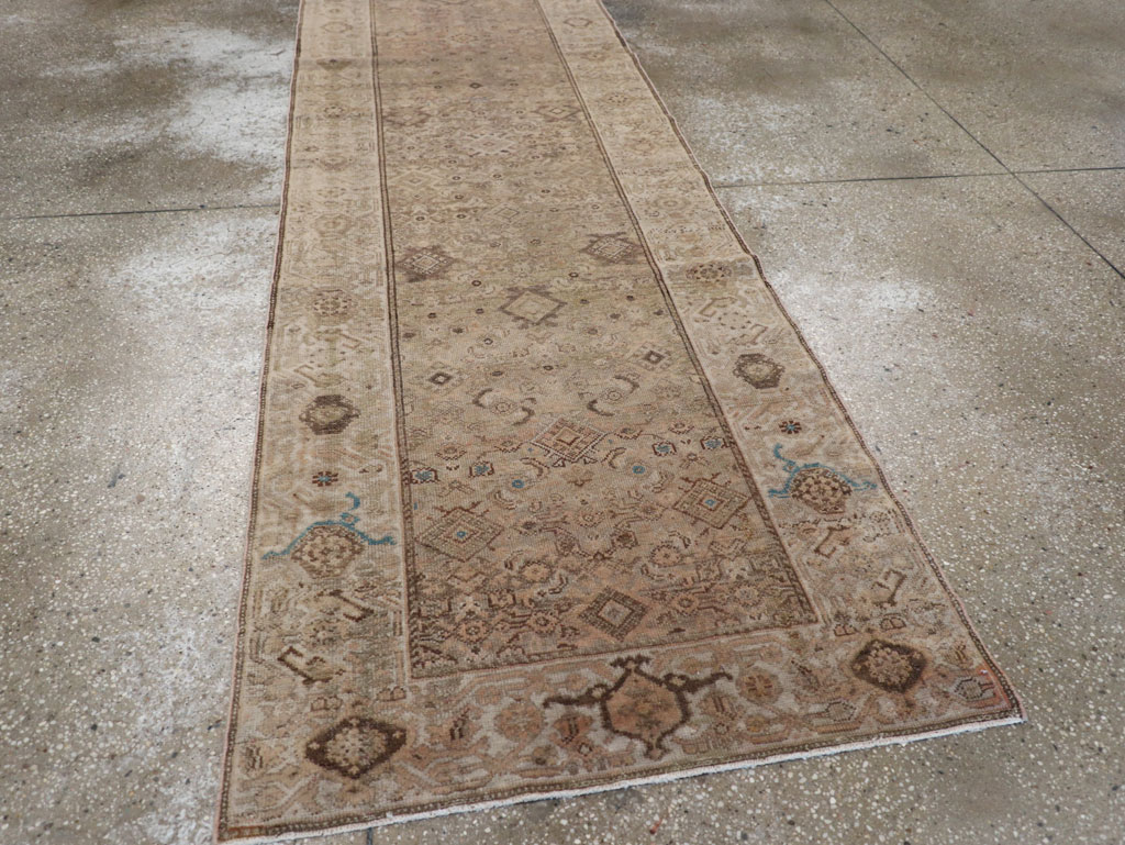 Vintage Persian Malayer Runner, No.17335 - Gss