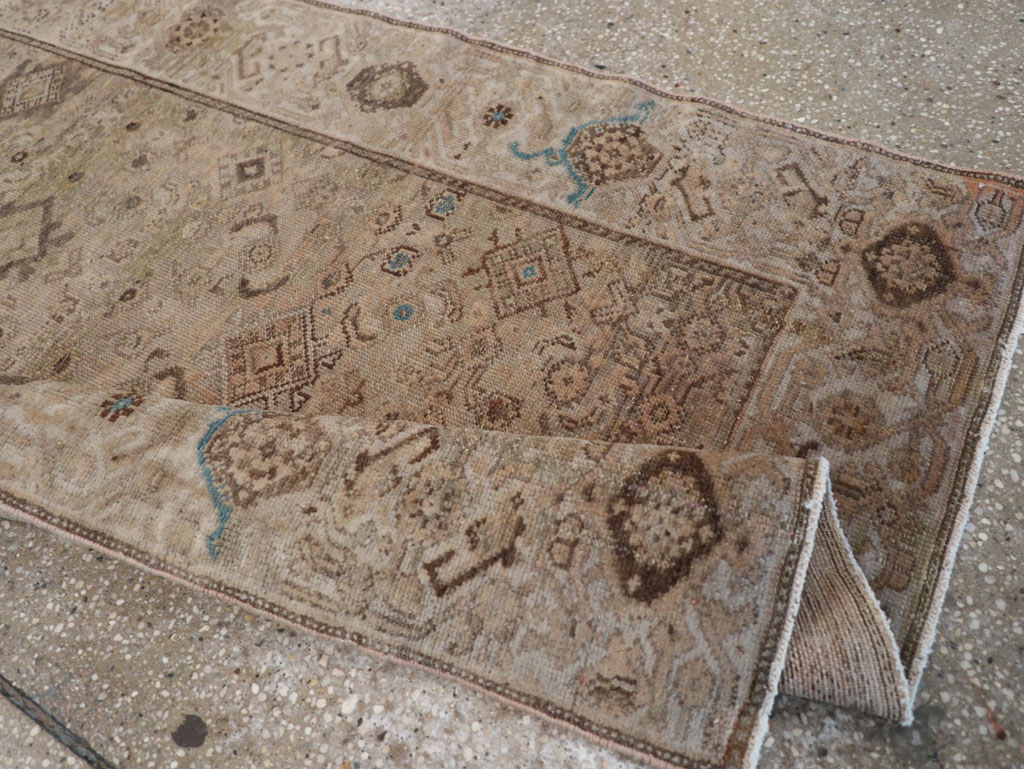 Vintage Persian Malayer Runner, No.17335 - Gss