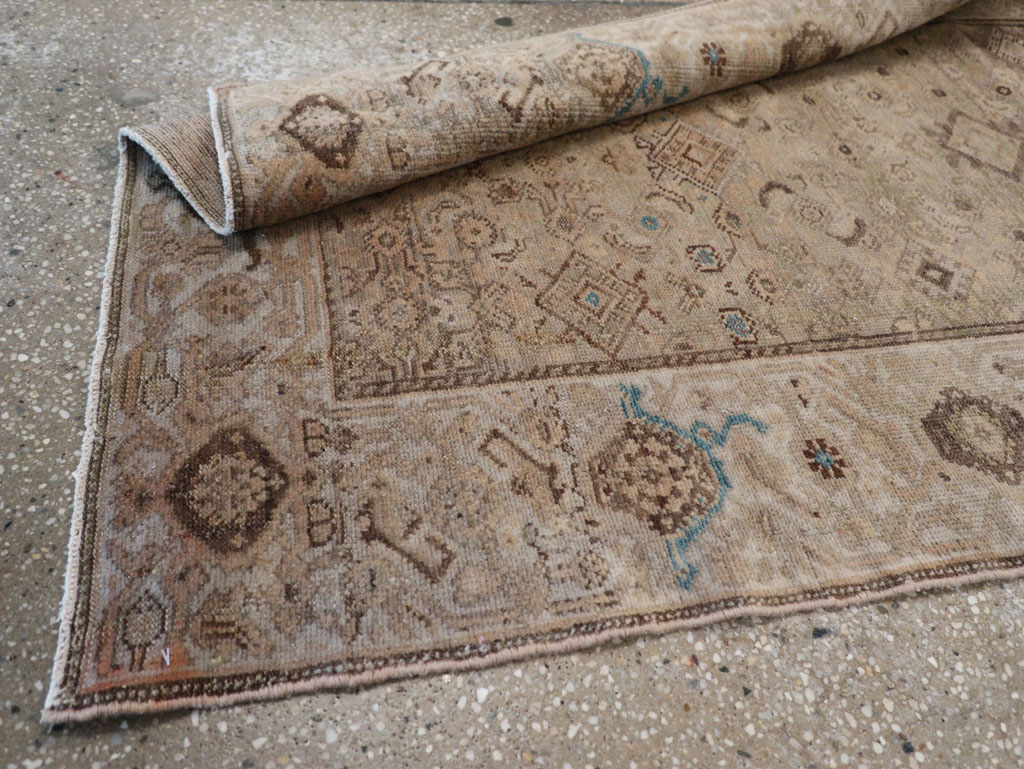 Vintage Persian Malayer Runner, No.17335 - Gss