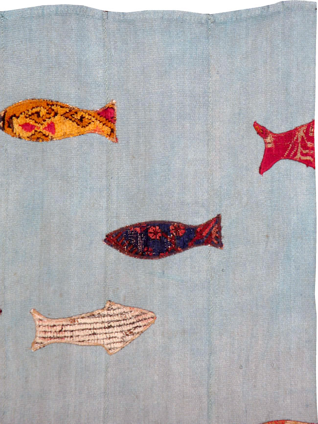 Contemporary Turkish Kilim Accent Rug, No.17367 - Gss