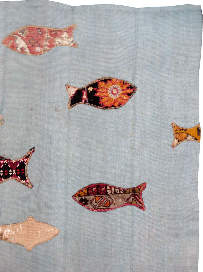 Contemporary Turkish Kilim Accent Rug, No.17367 - Gss