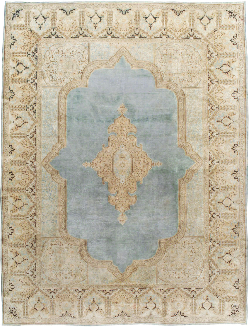 Vintage Persian Kerman Carpet, No.17368 - Gss