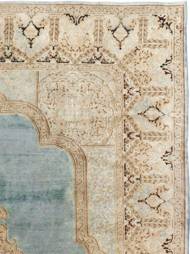 Vintage Persian Kerman Carpet, No.17368 - Gss