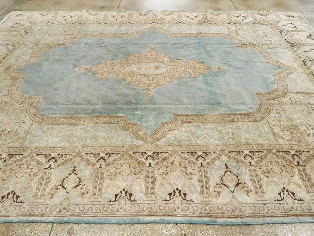 Vintage Persian Kerman Carpet, No.17368 - Gss